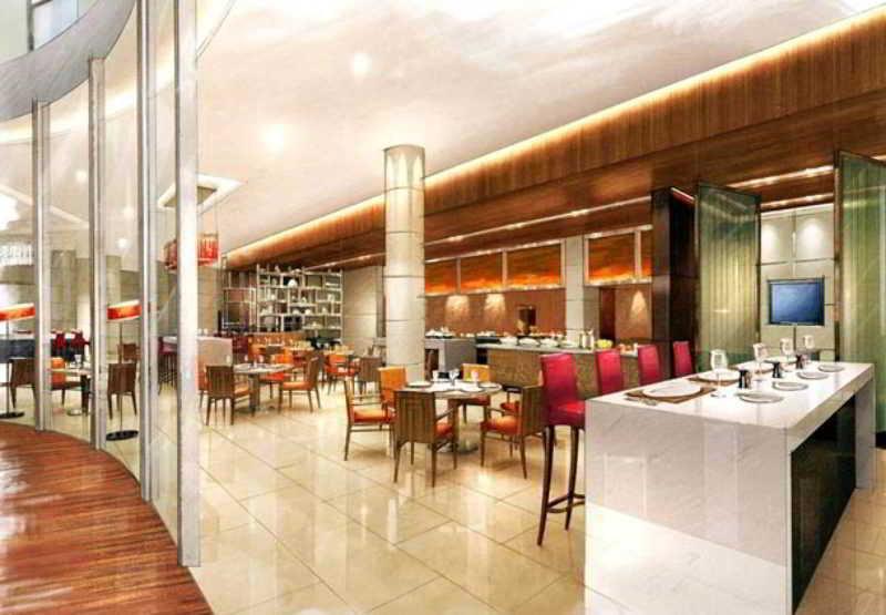 Hotel Courtyard By Marriott Kochi Airport Nedumbassery Restaurace fotografie The restaurant